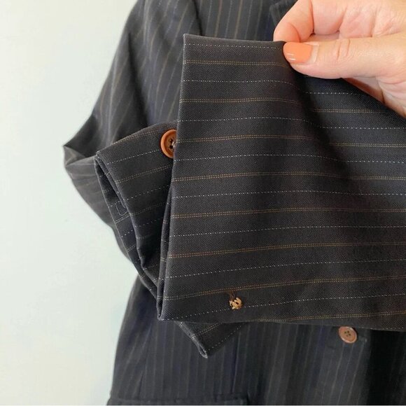 Ted Baker Brown Striped Sport Coat - Picture 5 of 16